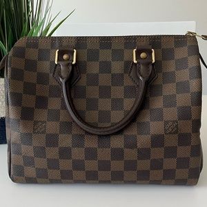 Louis Vuitton Damier Ebene Speedy 25